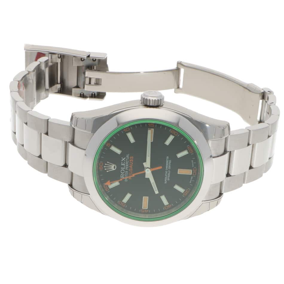 Vintage 2008 40mm Rolex Milguass with Black Dial
