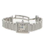 Vintage 24mm Cartier Tank Francaise Steel Watch with Ivory Dial