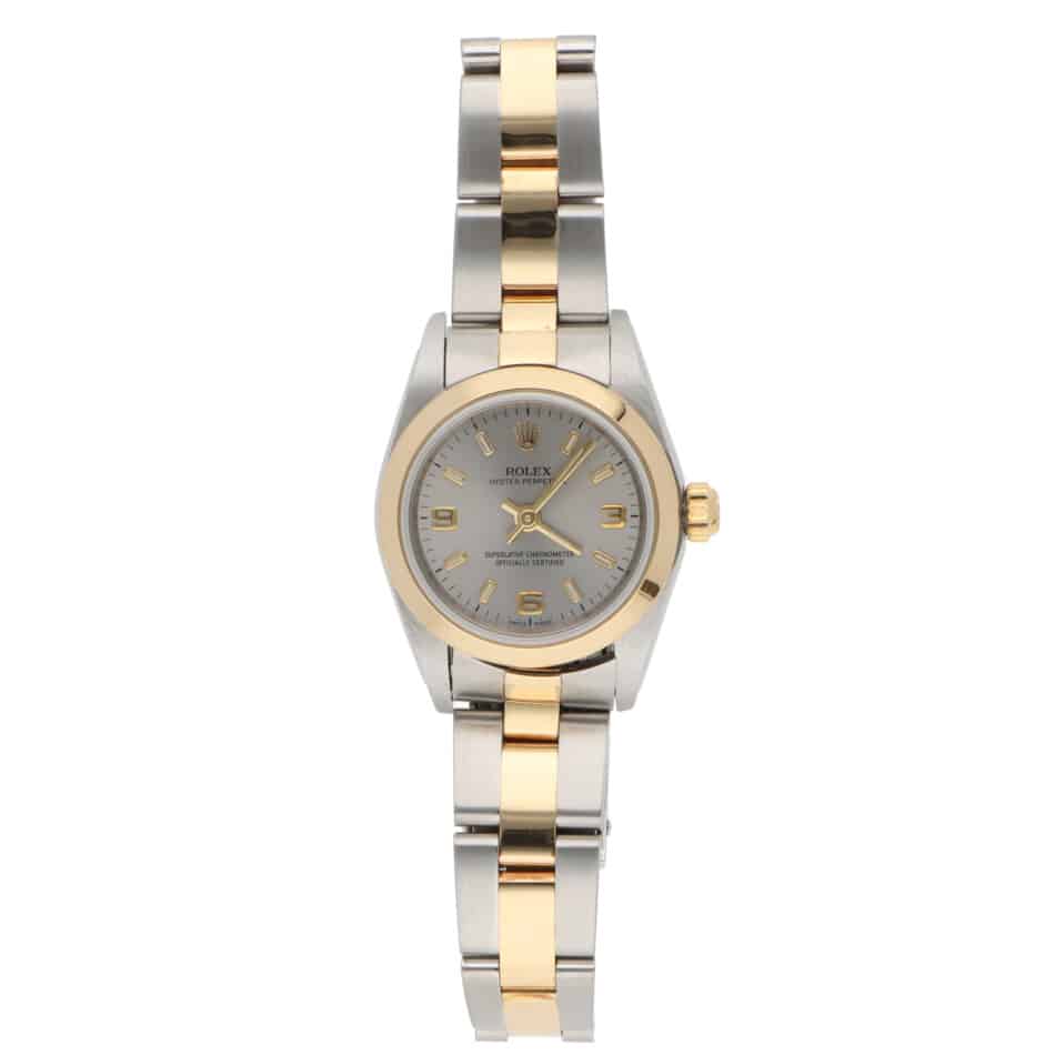 Vintage 2001 26mm Rolex Oyster Perpetual with SIlver Dial