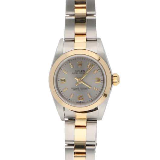Vintage 2001 26mm Rolex Oyster Perpetual with SIlver Dial