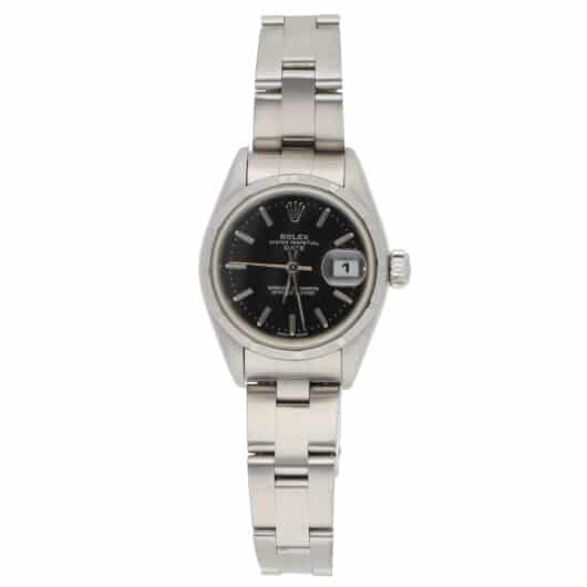Vintage 1999 26mm Rolex Oyster Perpetual Date with Black Dial