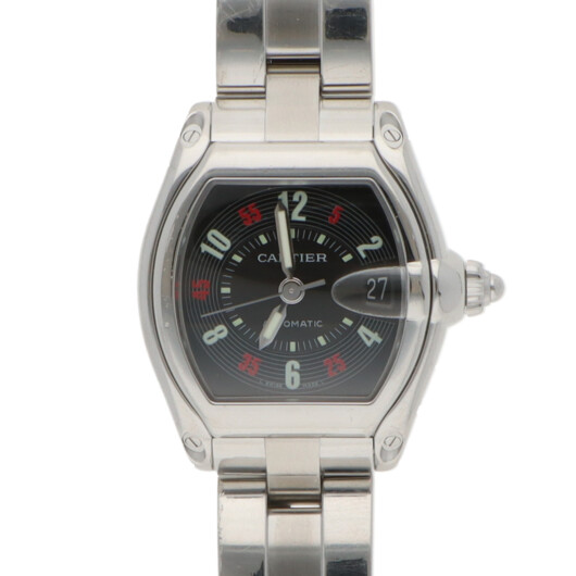 Vintage 37mm Cartier Roadster Watch with Roulette Dial